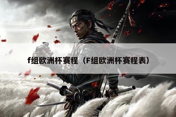 f组欧洲杯赛程（F组欧洲杯赛程表）