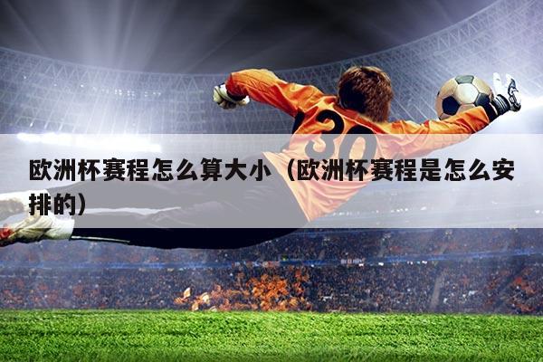 欧洲杯赛程怎么算大小（欧洲杯赛程是怎么安排的）