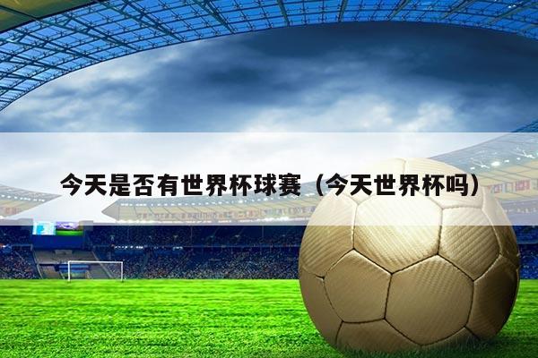 今天是否有世界杯球赛(今天世界杯吗)