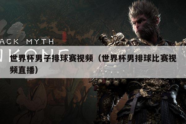 世界杯男子排球赛视频（世界杯男排球比赛视频直播）