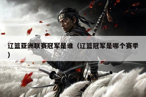 辽篮亚洲联赛冠军是谁(辽篮冠军是哪个赛季)