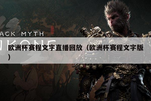 欧洲杯赛程文字直播回放(欧洲杯赛程文字版)