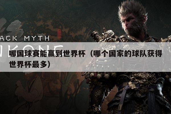 哪国球赛能赢到世界杯(哪个国家的球队获得世界杯最多)