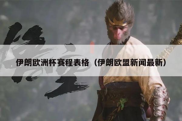 伊朗欧洲杯赛程表格(伊朗欧盟新闻最新)