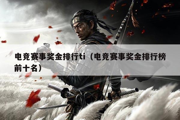 电竞赛事奖金排行ti（电竞赛事奖金排行榜前十名）