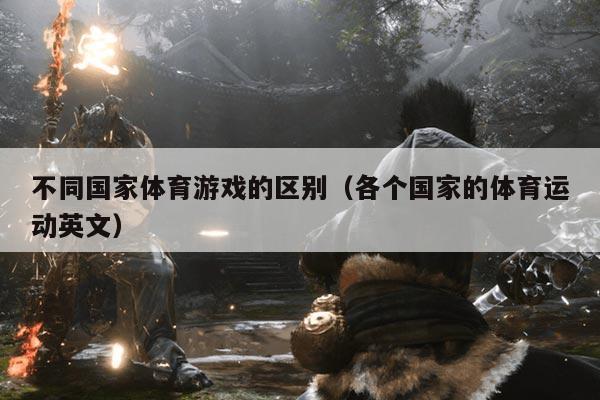 不同国家体育游戏的区别（各个国家的体育运动英文）